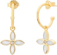 Murkani Desert Flower Small Hoop Earring