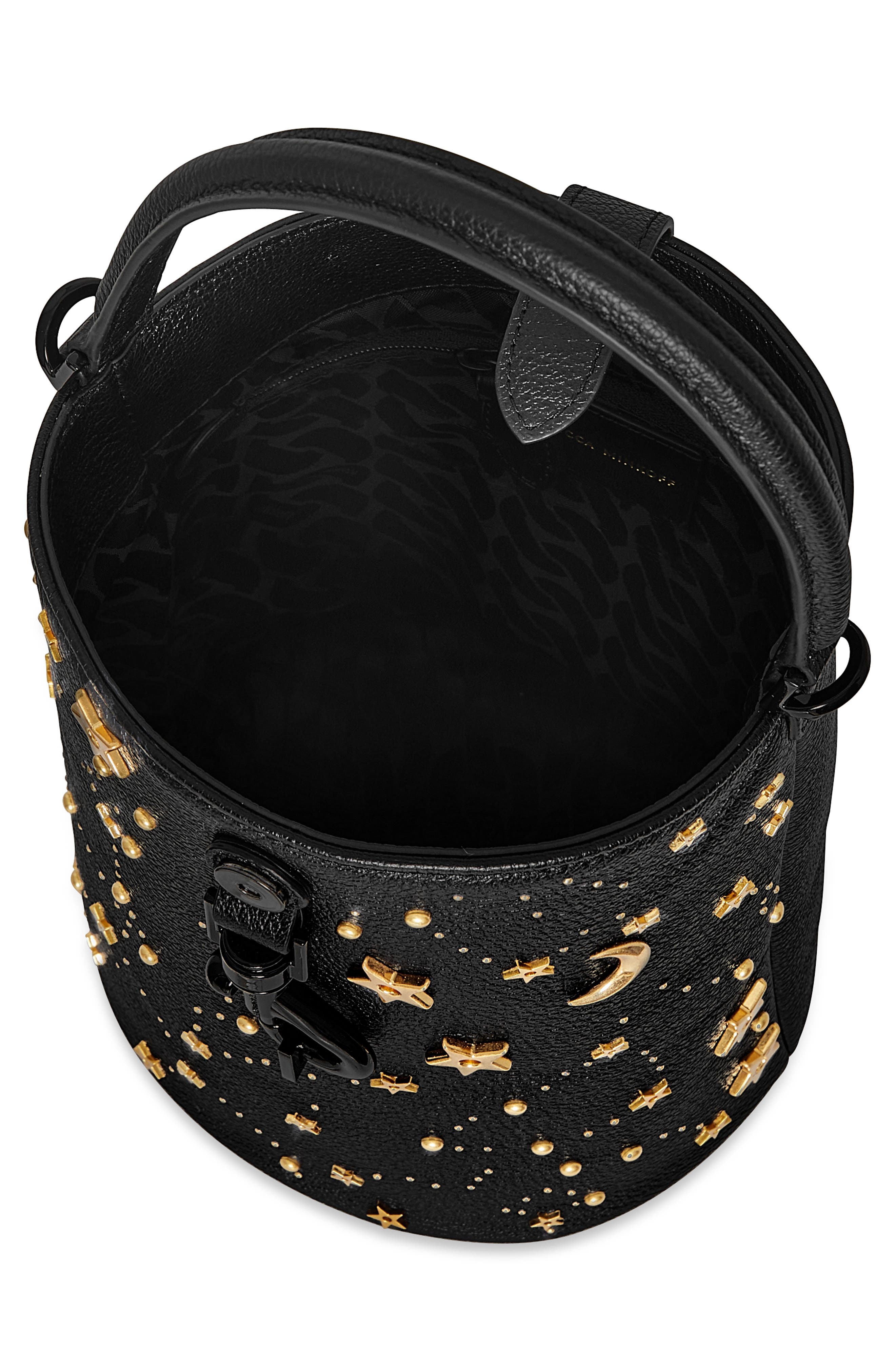 Rebecca Minkoff Edie Small Bucket Crossbody Bag, Alternate, color, 