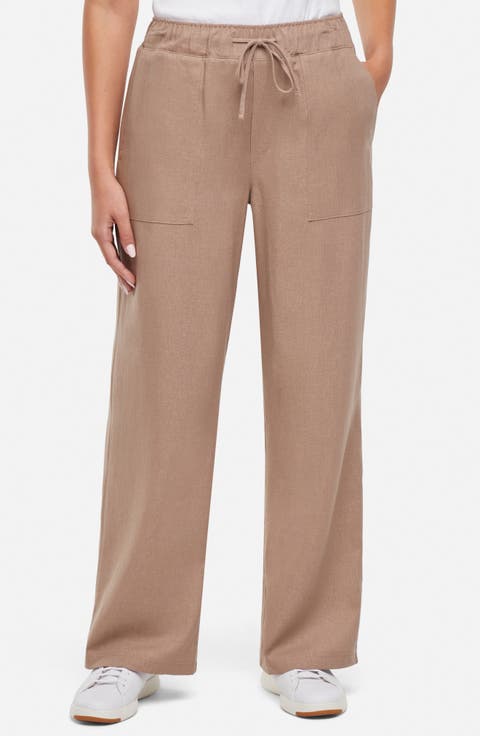 Linen Wide Leg Pants