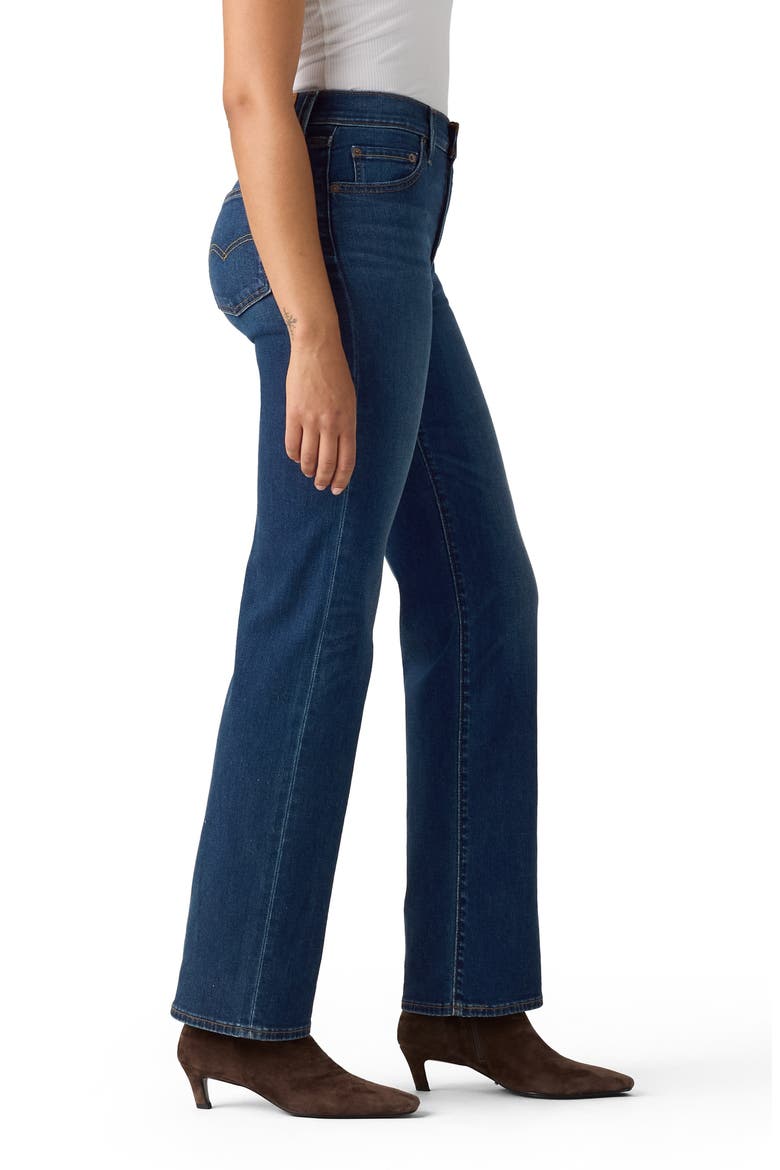 723 High Waist Straight Leg Jeans, Alternate, color, TRUE BLUE DARK