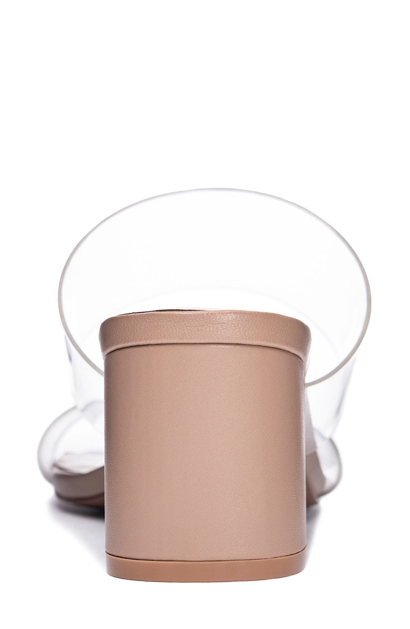 42 Gold Liya Slide Sandal, Alternate, color, Clear