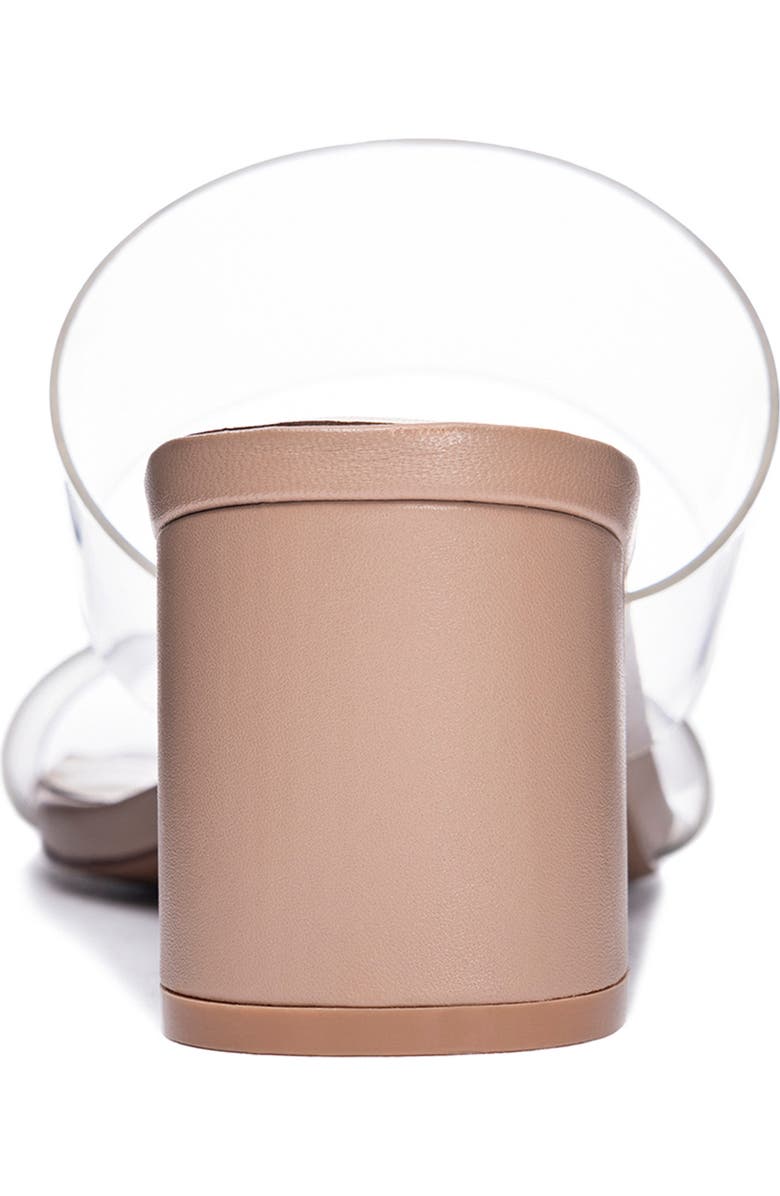 42 Gold Liya Slide Sandal, Alternate, color, Clear