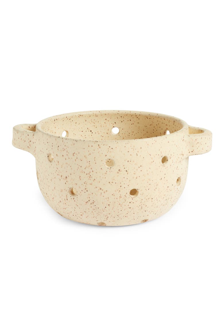 Ceramic Berry Bowl, Main, color, BEIGE
