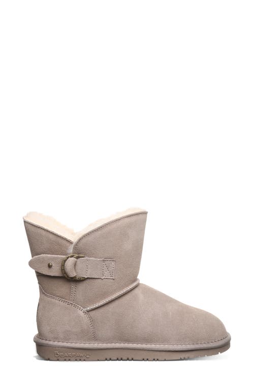 Bearpaw Steph Faux Shearling Lined Bootie In Gray