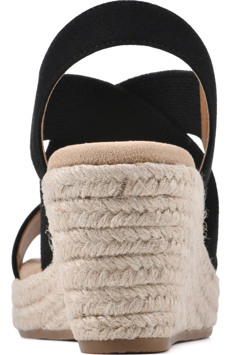 White Mountain Footwear Yanda Wedge Espadrille Sandal, Alternate, color,