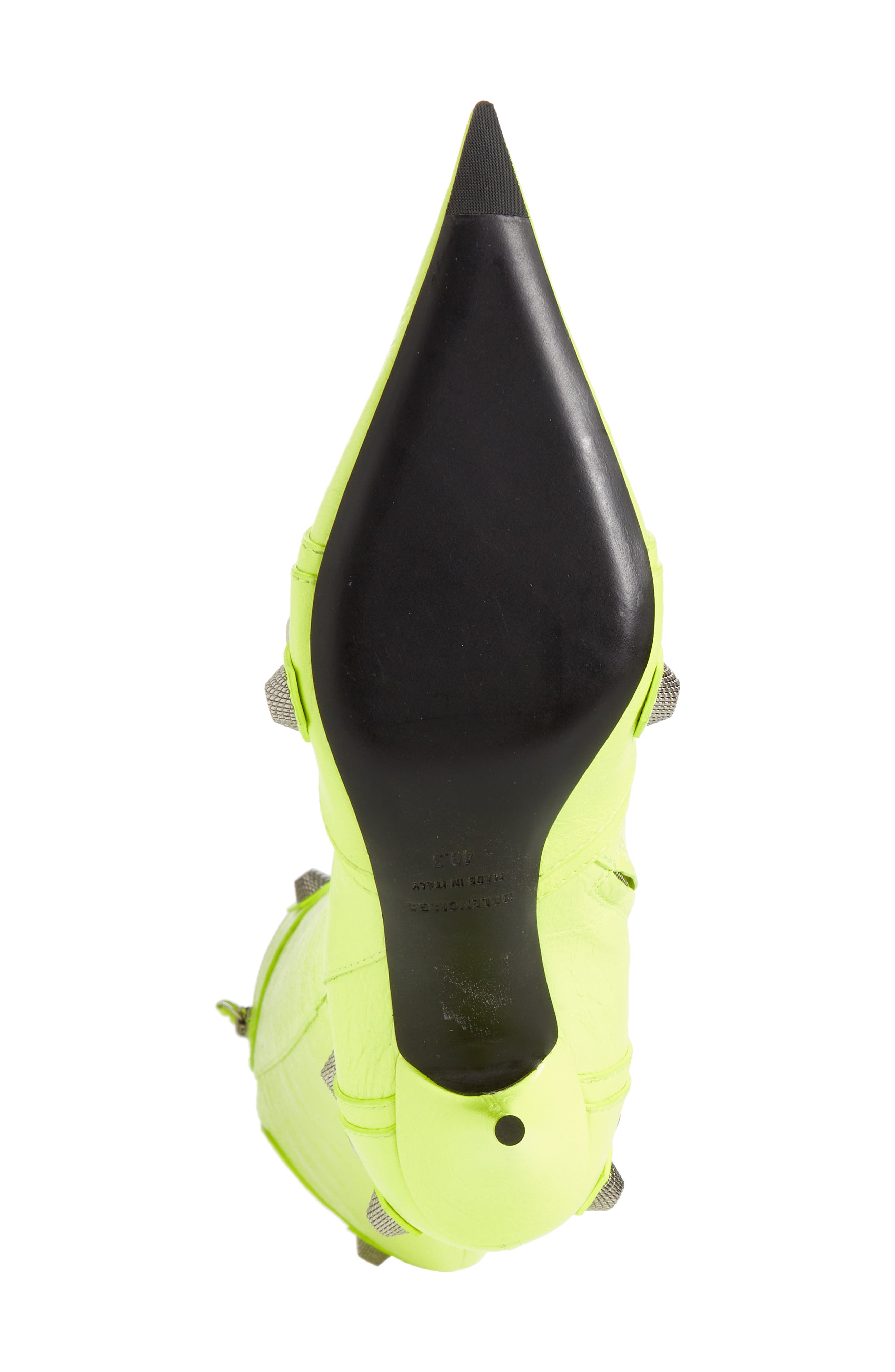 Cagole Knee High Boot, Alternate, color, FLUO YELLOW/ AGE NIKEL