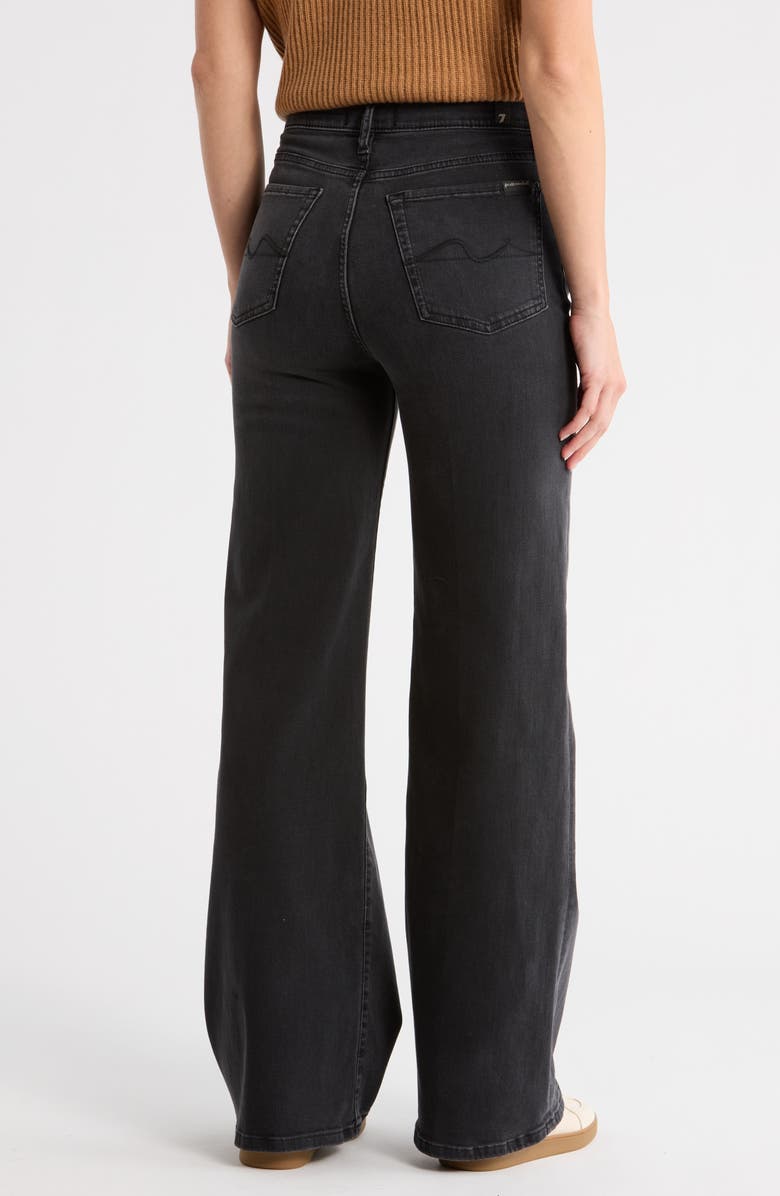 7 For All Mankind Ultra High Waist Wide Leg Jeans, Alternate, color,