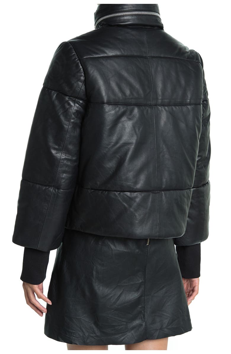 Walter Baker Edwina Leather Puffer Jacket, Alternate, color,