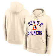 Nike Men's Nike Natural Denver Broncos Club Hoodie