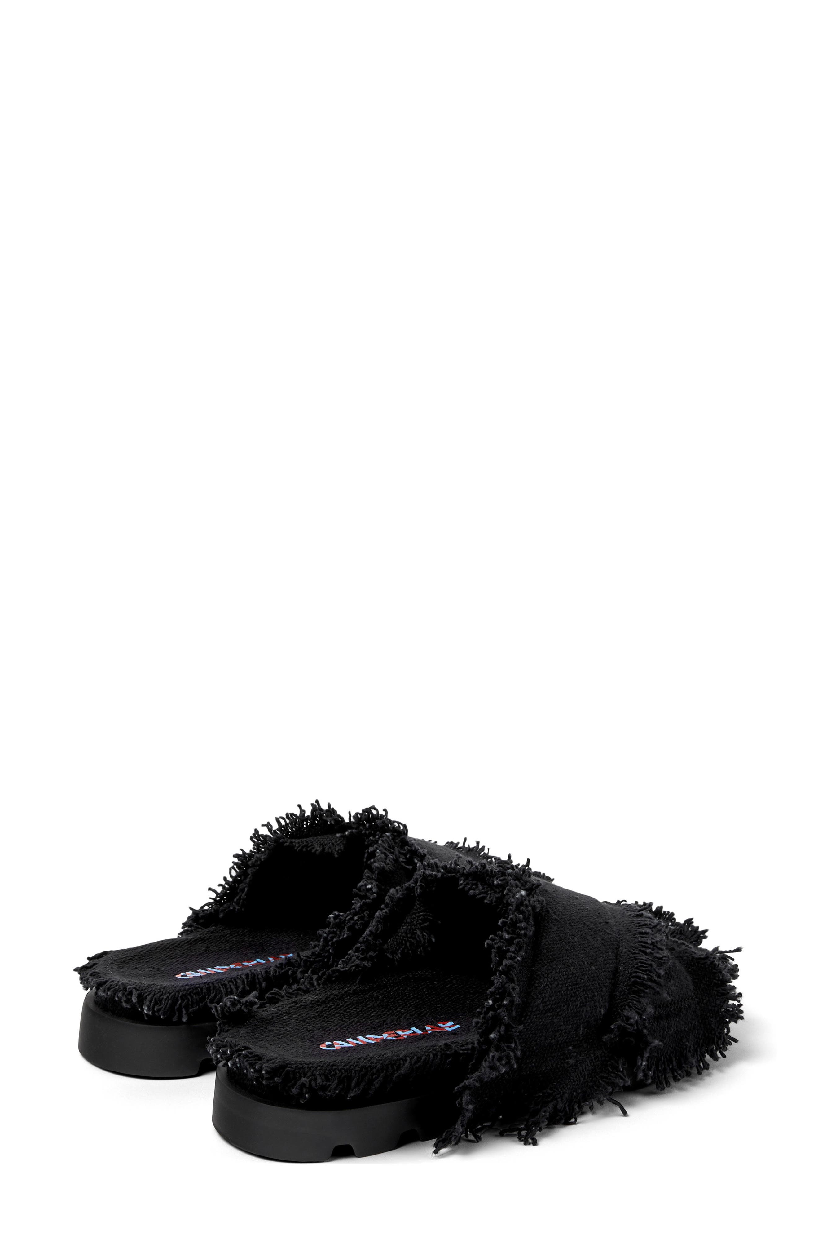 CAMPERLAB Brutus Frayed Canvas Sandal, Alternate, color, 