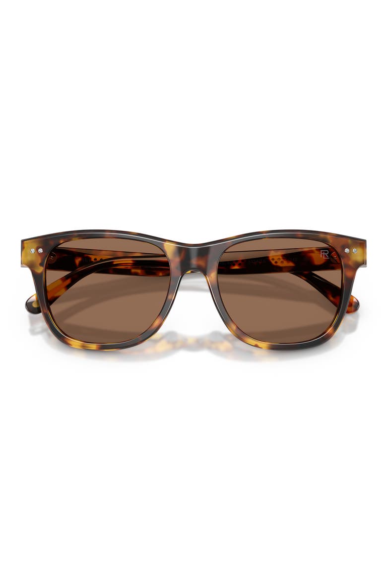 RL8239U 54mm Square Sunglasses, Alternate, color, ANTIQUE HAVANA / BROWN