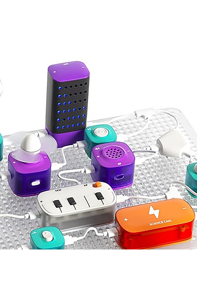 Science Can Block Circuit Super Kit, Alternate, color, Multicolored