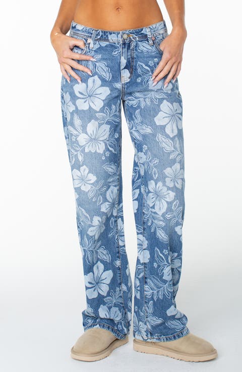 Haven Flora Straight Leg Jeans