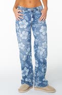 Roxy Haven Flora Straight Leg Jeans