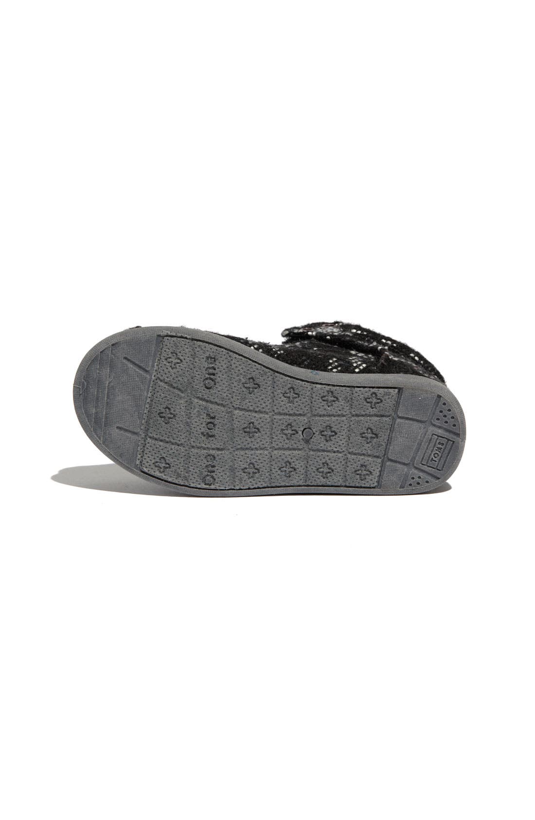 TOMS 'Botas Tiny - Houndstooth' Chukka Boot, Alternate, color, 