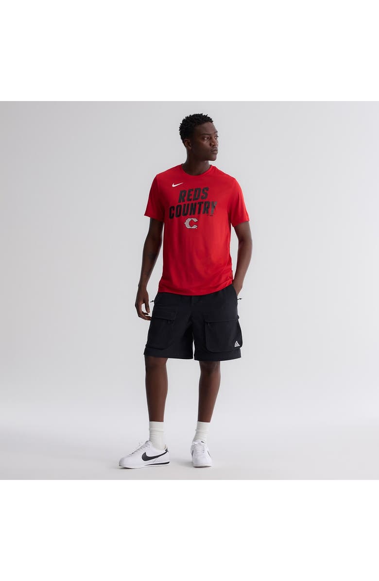 Nike Men's Nike Red Cincinnati Reds 2026 City Connect Team Phrase Script Dri-FIT T-Shirt, Alternate, color, Red