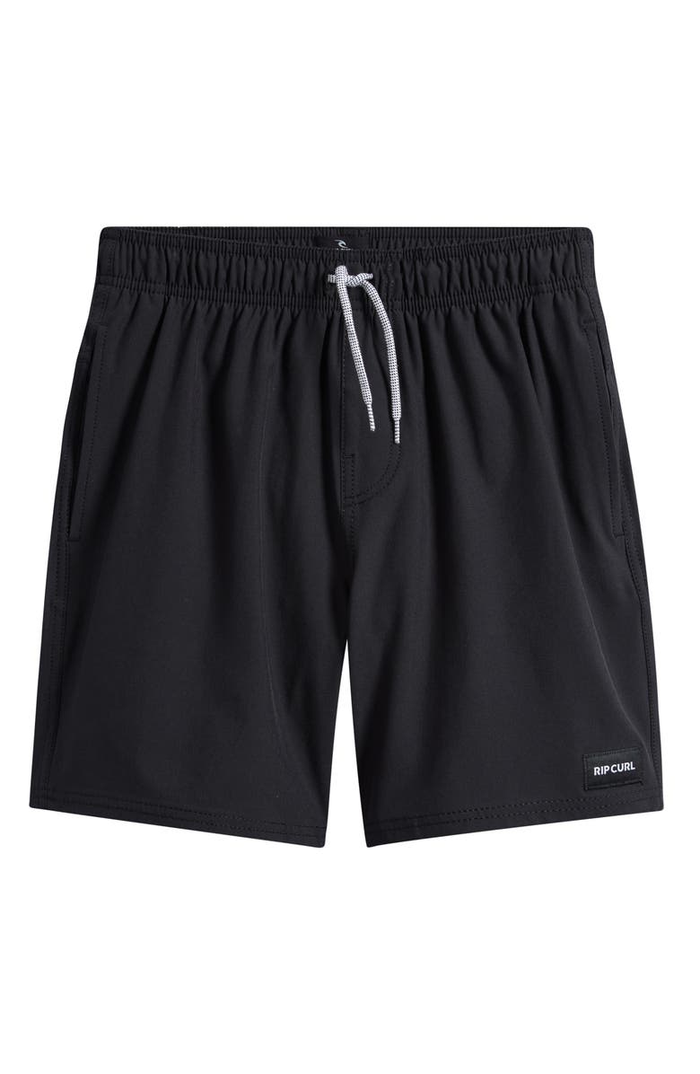 Rip Curl Kids
 Volley Swim Trunks, Main, color, Black