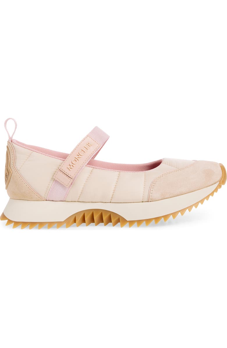 Moncler Pacey Ballet Mary Jane Sneaker, Alternate, color, Beige Sand