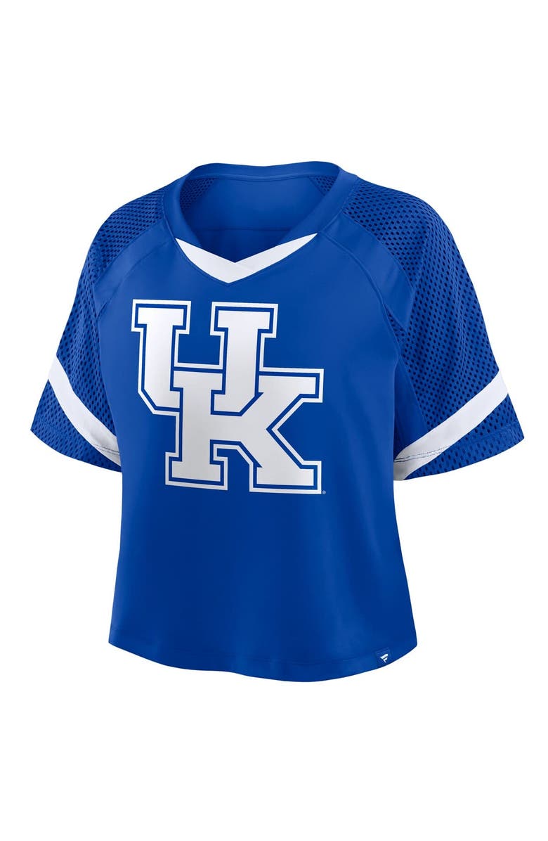 FANATICS Women's Fanatics Royal Kentucky Wildcats Oversized Raglan V-Neck Fashion Jersey, Alternate, color, 