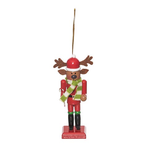 Reindeer Nutcracker Ornament