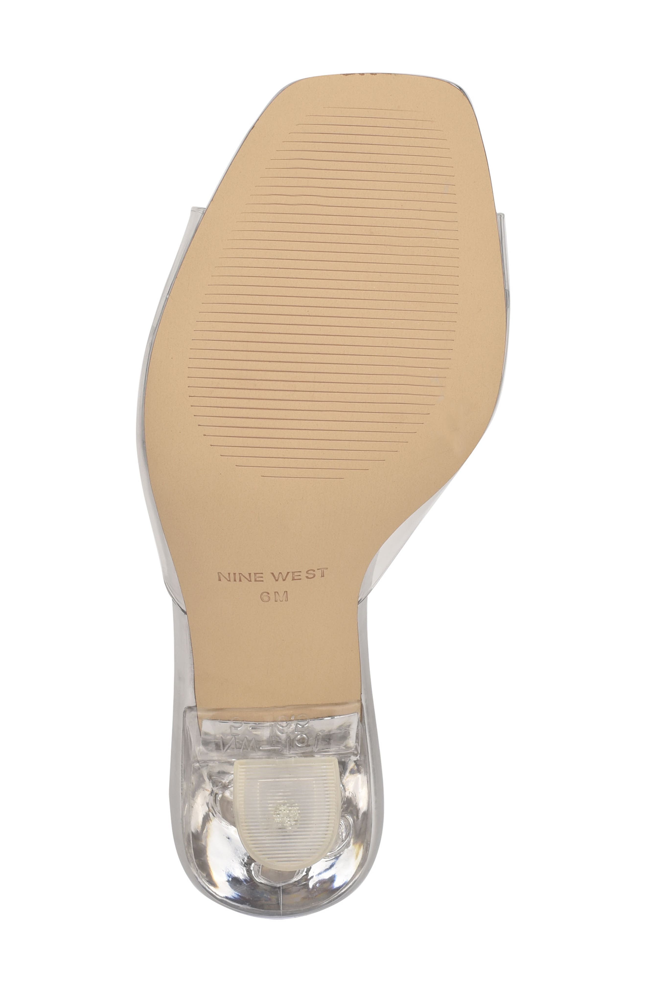 Zooza Sandal, Alternate, color, CLEAR/ SILVER