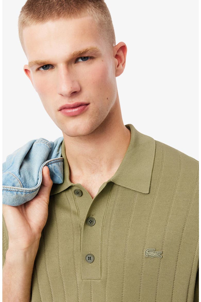Classic Fit Rib Polo, Alternate, color, OLIVE