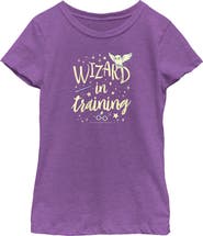 HARRY POTTER Girl's Harry Potter Wizard in Training Graphic T-Shirt