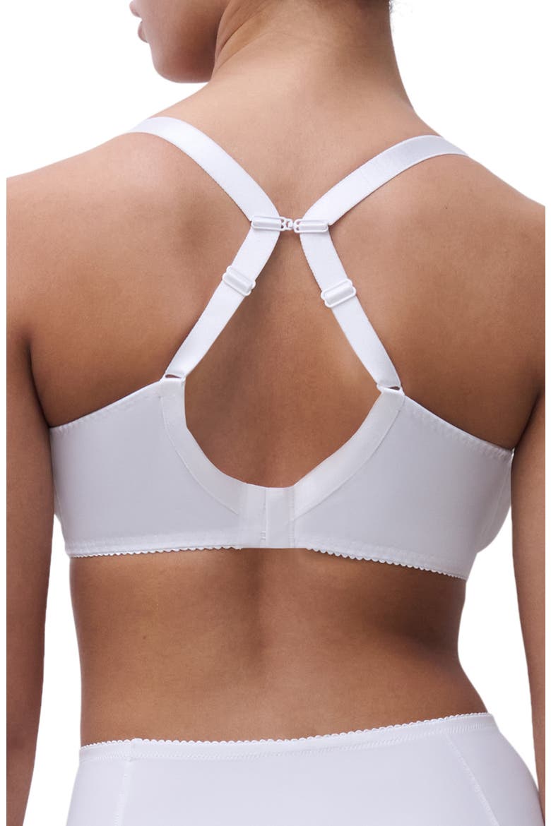 Majestic Unlined Full Coverage Bra, Alternate, color, WHITE