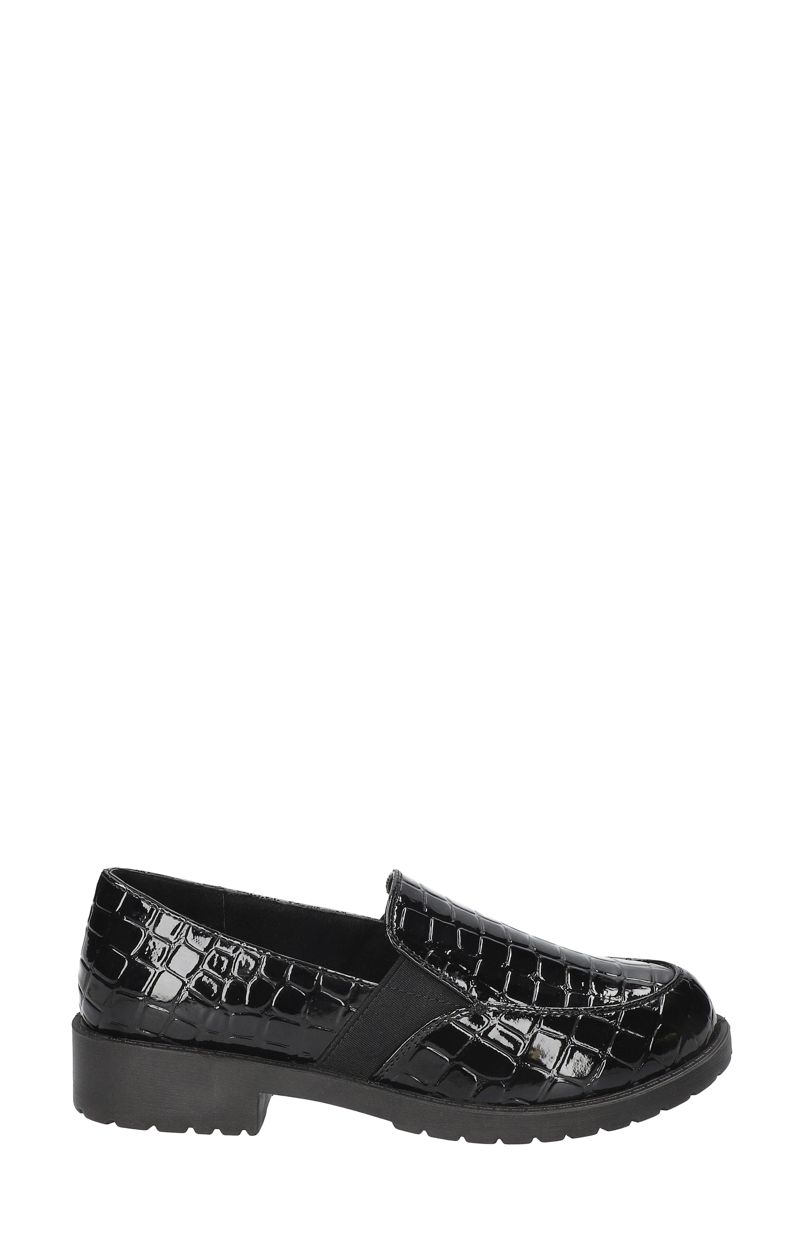 Vanessa Loafer, Alternate, color, BLACK CROCO