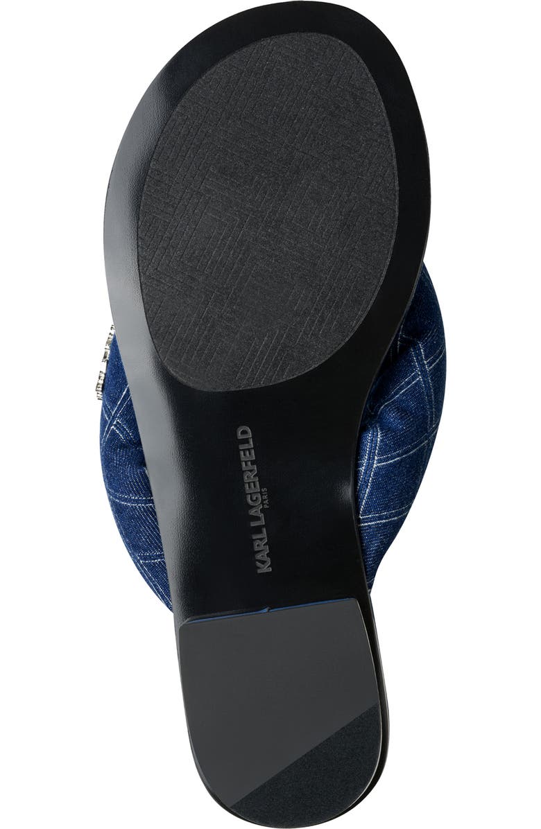 KARL LAGERFELD PARIS Ceejay Rue Pins Flip Flop, Alternate, color,