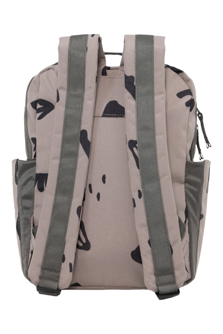 Mini Roo Diaper Backpack, Alternate, color, TRUFFLE DOODLE