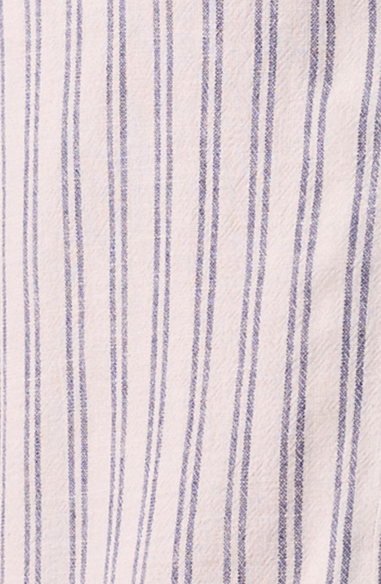 The Normal Brand Freshwater Cotton Camp Shirt, Alternate, color, Vintage Blue Stripe