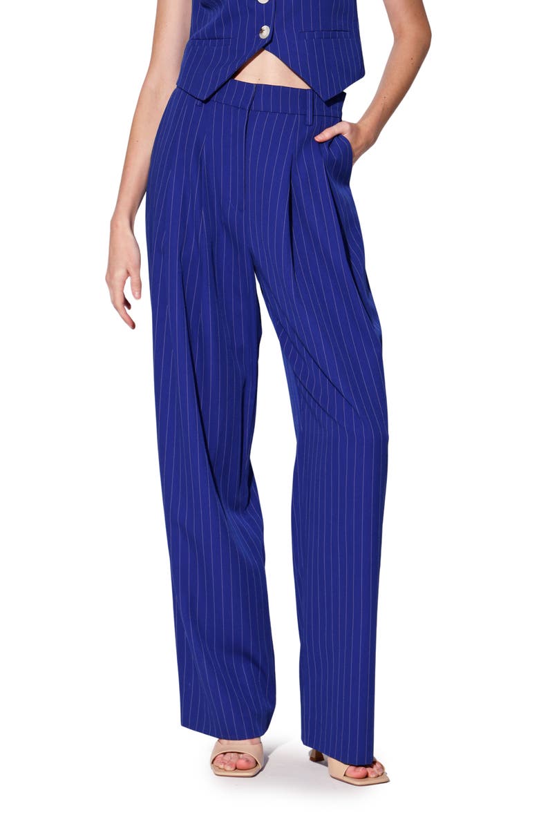 Walter Baker Tammy Pinstripe Pants, Main, color, 