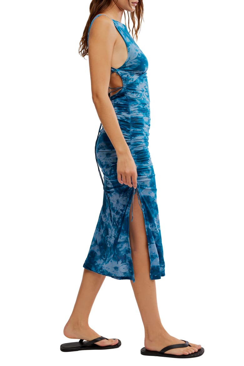 free people take me away midi dress Free People Take Me Away Midi Dress In Rust Combo - 66% Off