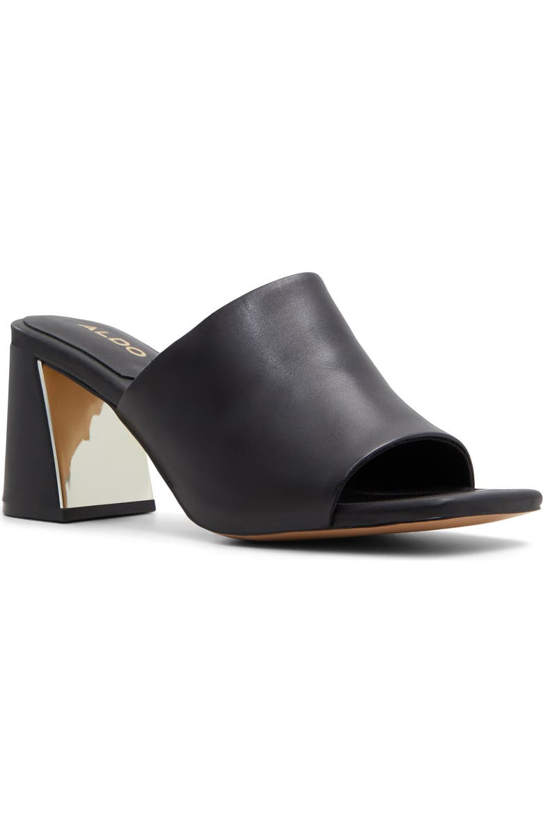 ALDO Meshka Block Heel Slide Sandal, Main, color,