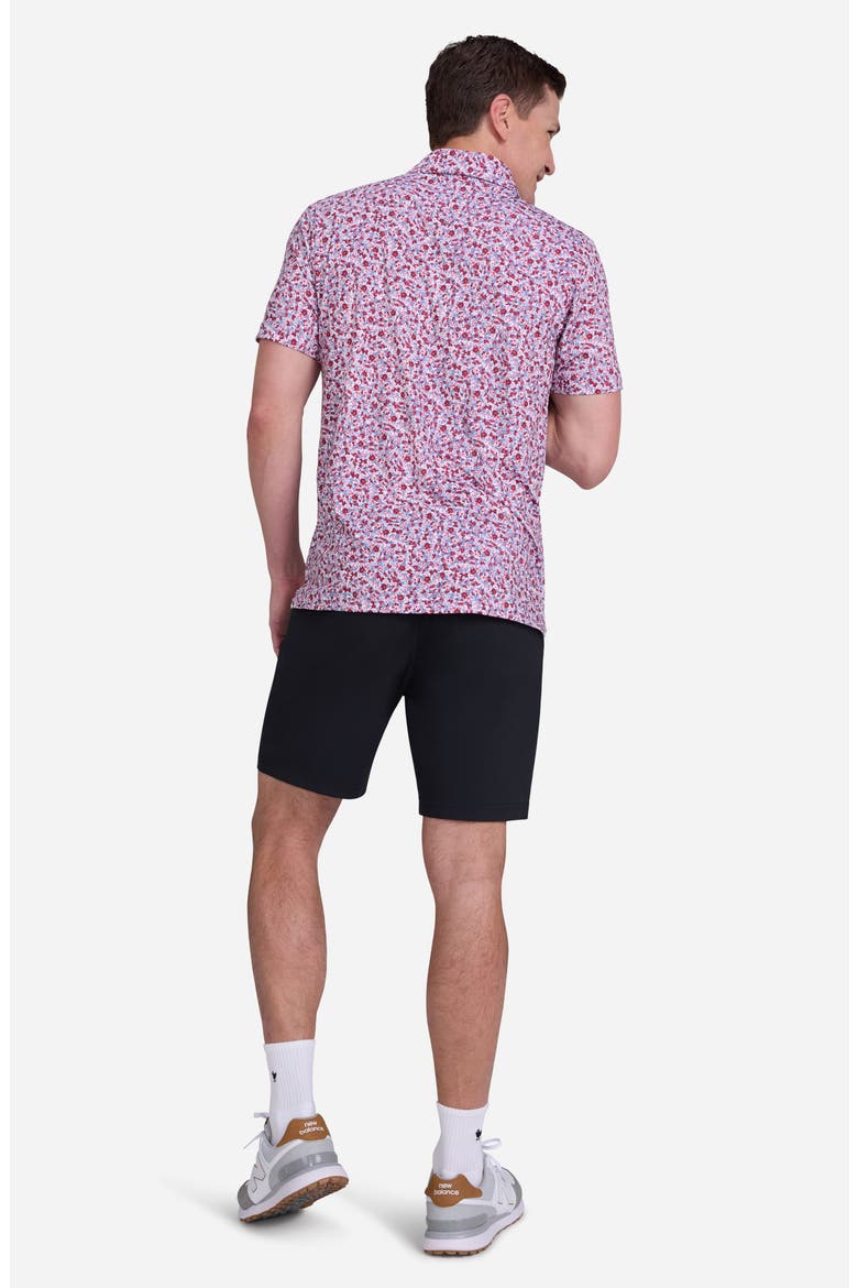 Range Rookie Floral Performance Golf Polo, Alternate, color, RANGE ROOKIE