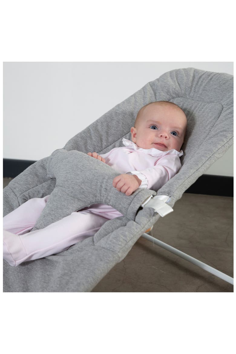 Evolux Baby Bouncer, Alternate, color, JERSEY GREY