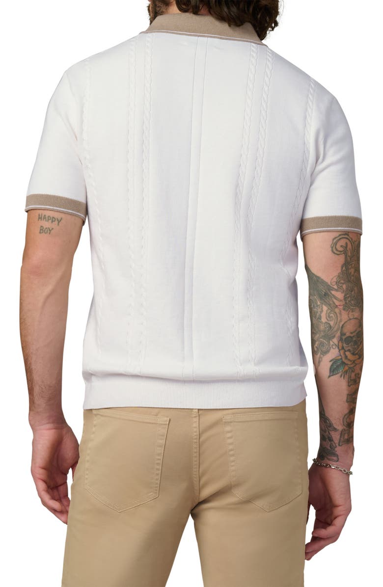 Joe's Cotton Blend Tennis Polo, Alternate, color, White