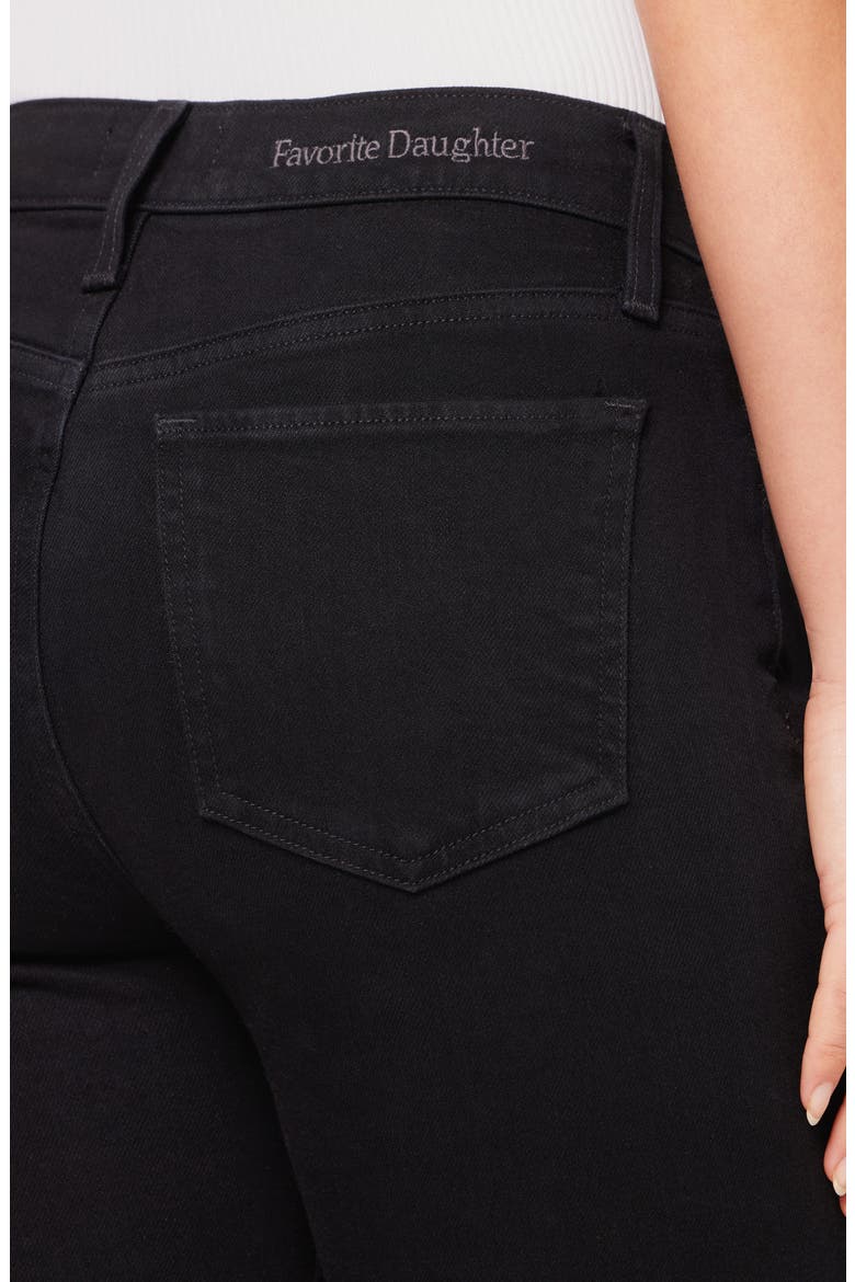 The Erin High Rise Straight Leg Jeans, Alternate, color, BLACK