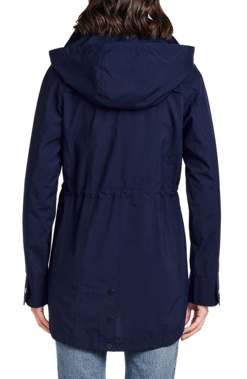 Gallery Water Resistant Packable Jacket In Blue