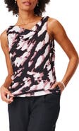 NIC+ZOE Spring Shadow Cowl Neck Tank