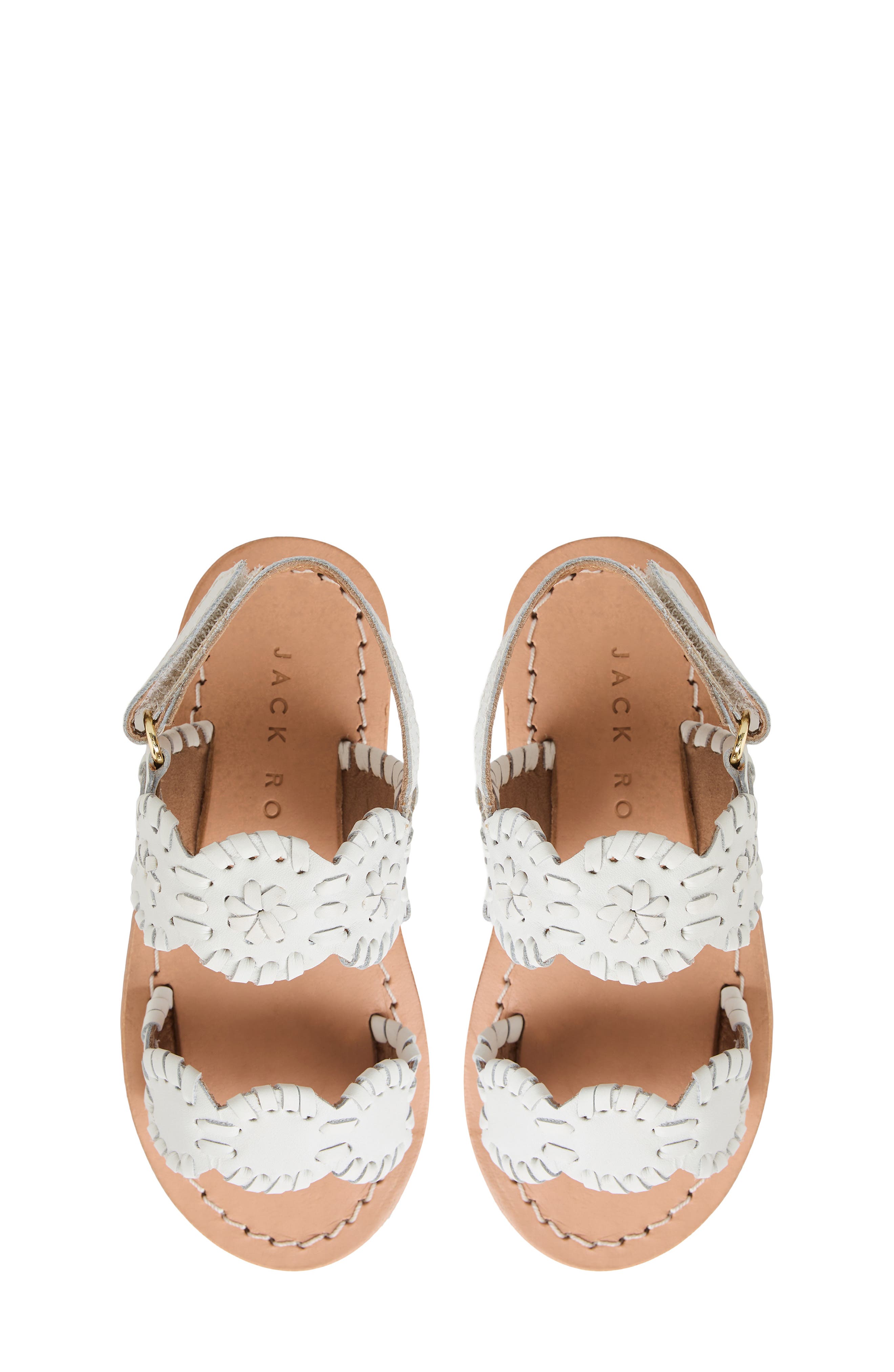 Jack Rogers Kids' Lauren Slingback Sandal, Alternate, color, White