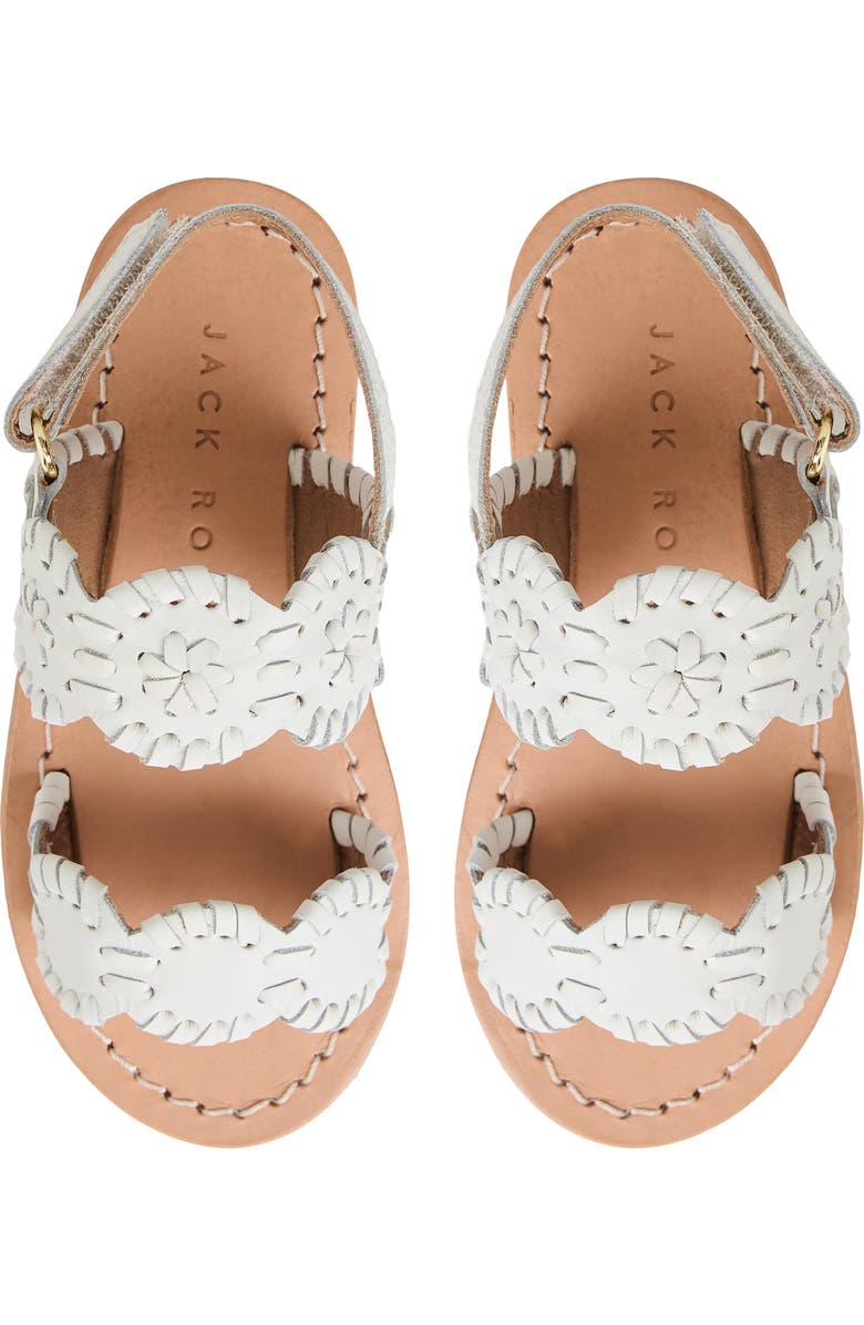 Jack Rogers Kids' Lauren Slingback Sandal, Alternate, color, White