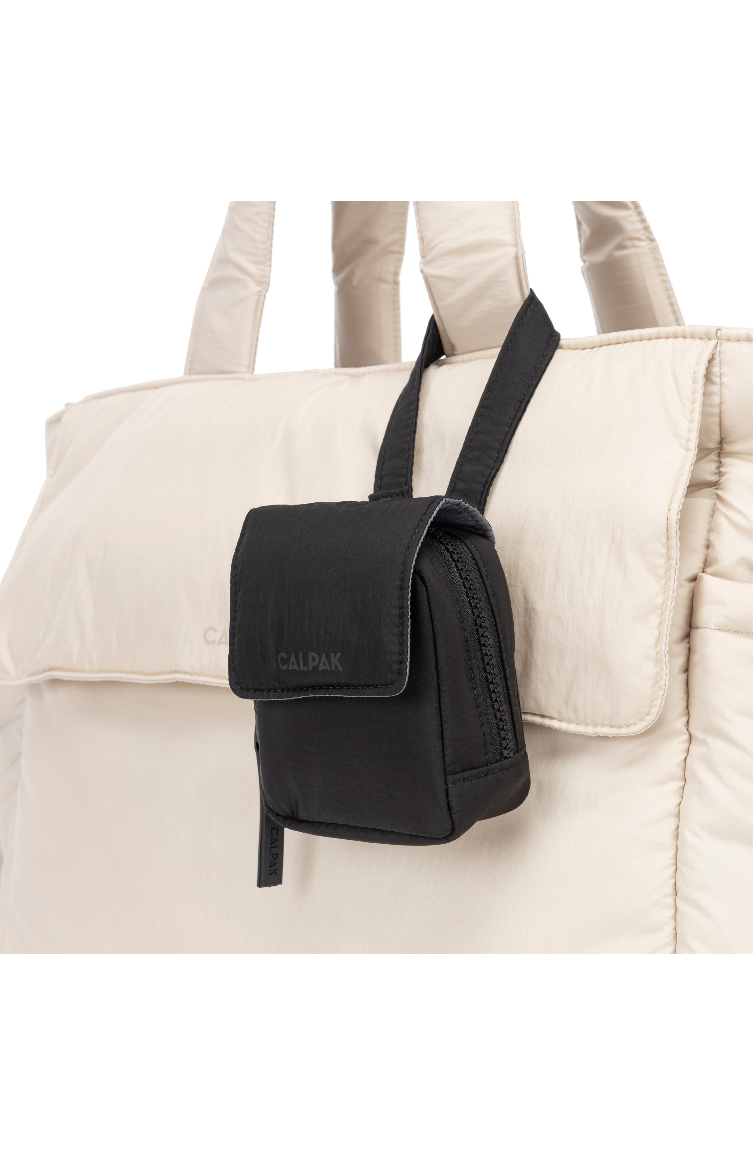 CALPAK Pacifier Pouch, Alternate, color, Black