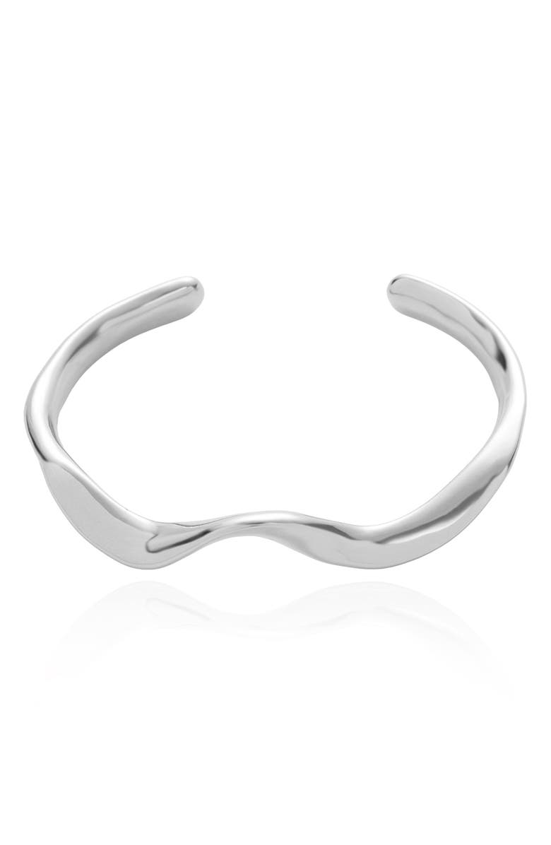 Ettika Zigzag Cuff Bracelet, Main, color,