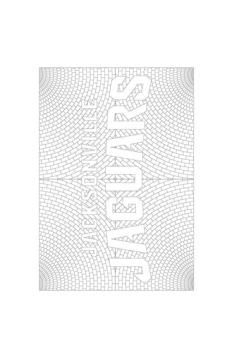 Sportszone In the Sports Zone NFL Adult Coloring Book, Jacksonville Jaguars, Alternate, color, Multicolored