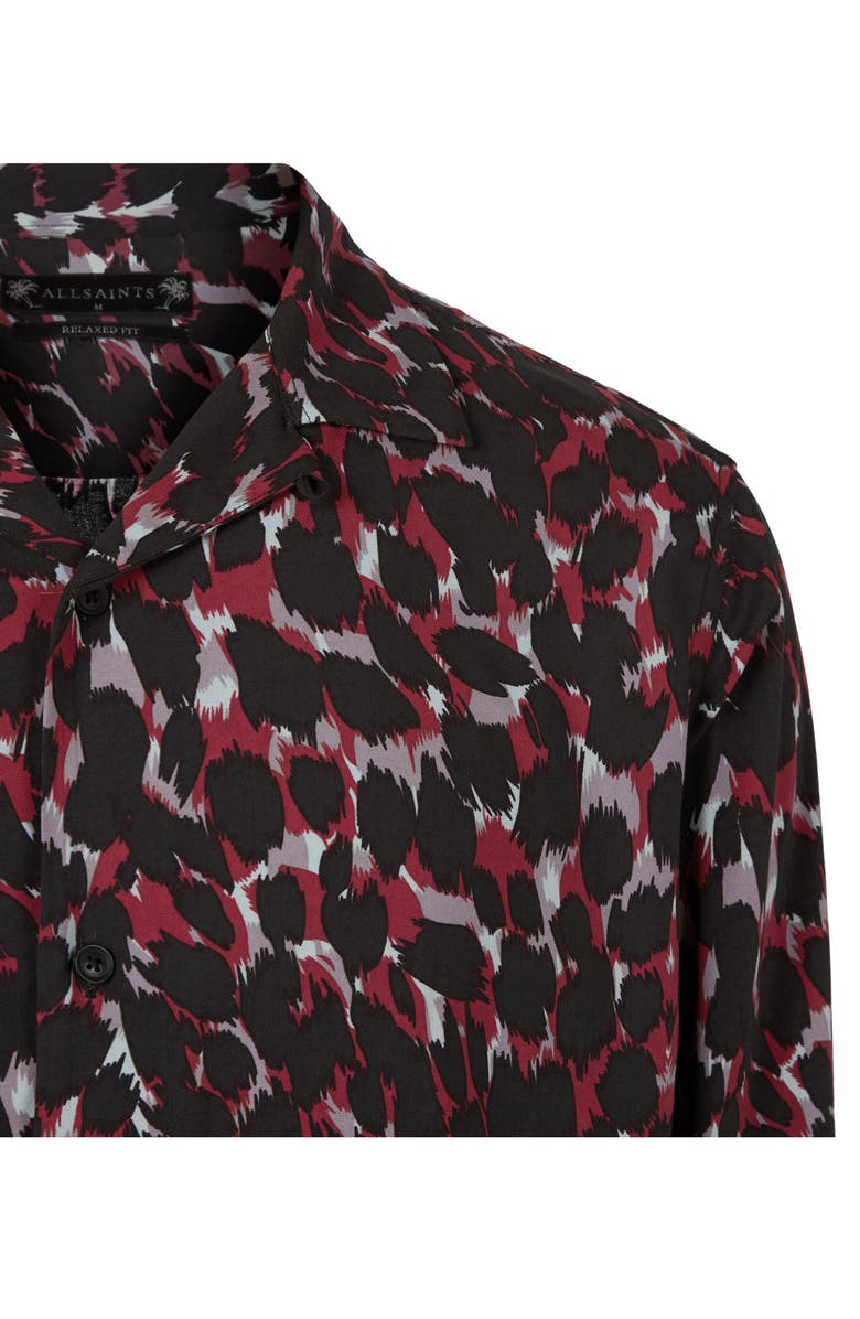 AllSaints Jackson Print Button-Up Shirt, Alternate, color,