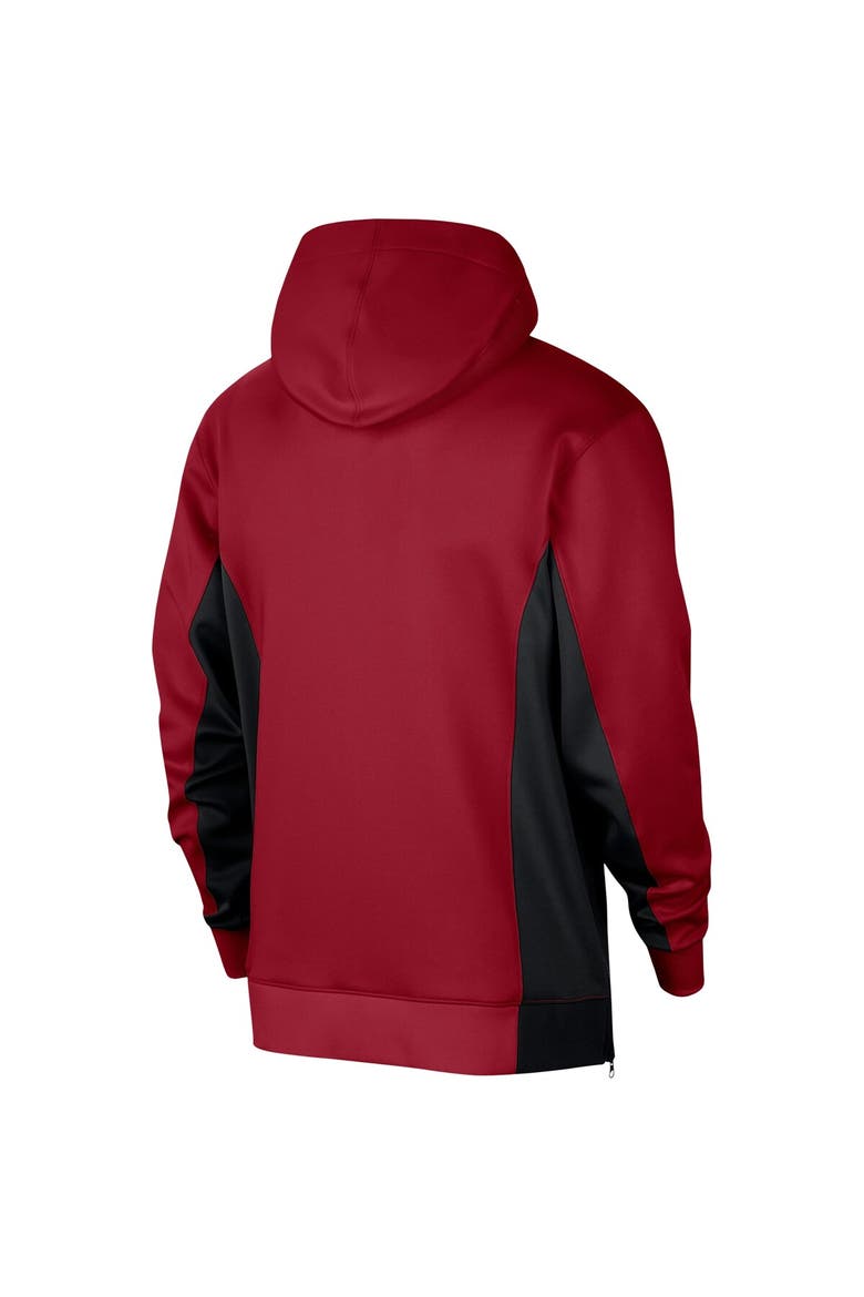 Men's Nike Red Miami Heat 2023/24 Authentic Showtime Full-Zip Hoodie, Alternate, color, Red