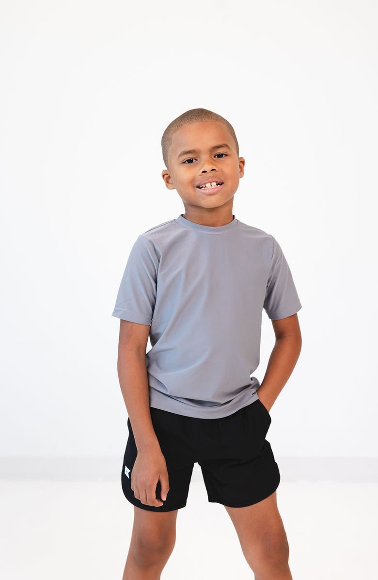 Courtside Kids Boys Super Short, Alternate, color, Black