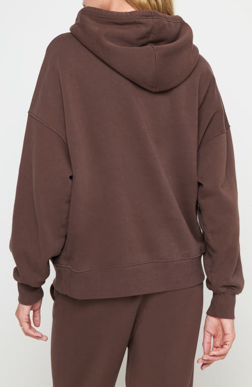 Spiritual Gangster Cosmic Energy Graphic Hoodie In Brown